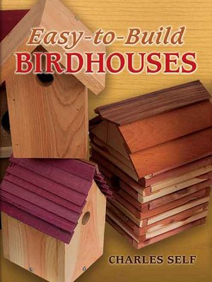 cover image of Easy-to-Build Birdhouses